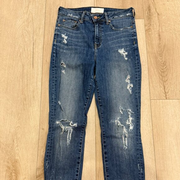 The Castings High-Rise Skinny Crop Denim - Picture 1 of 8